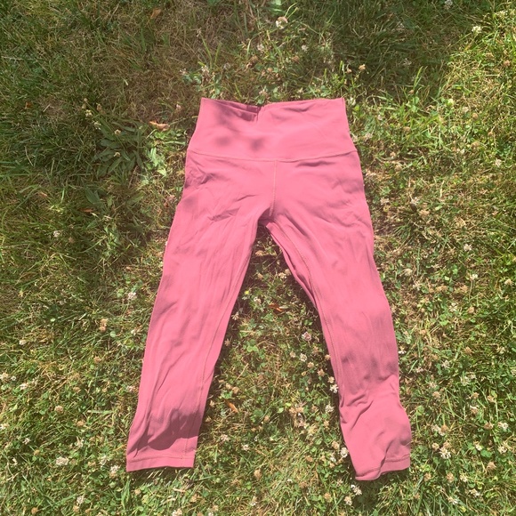 Pink Lululemon Align leggings - Picture 2 of 4